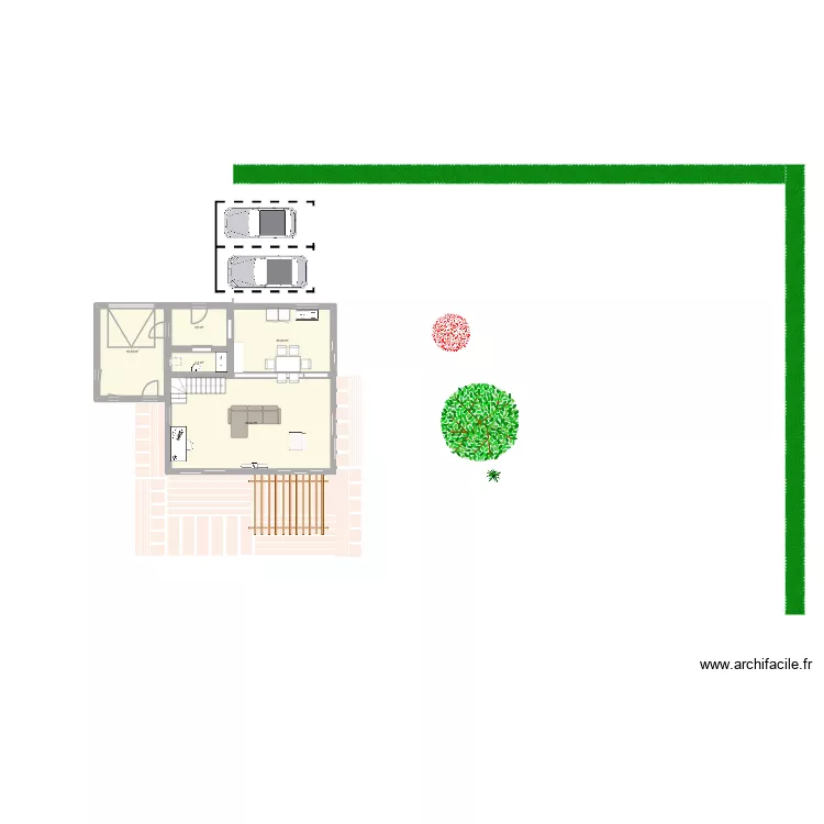 Maison 1. Plan de 5 et 79 m² Maison 1. Plan de 5 et 79 m²