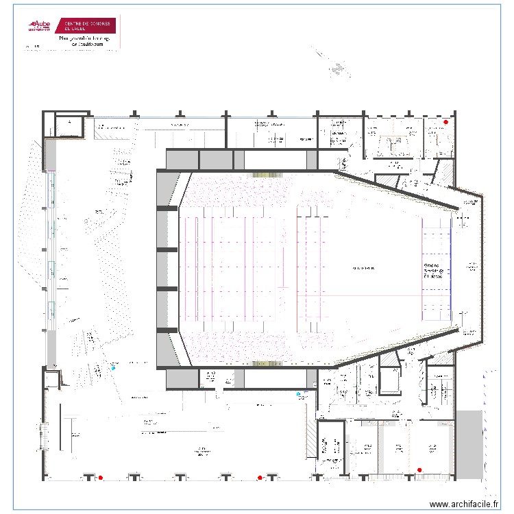 auditorium 1er. Plan de 0 pièce et 0 m2