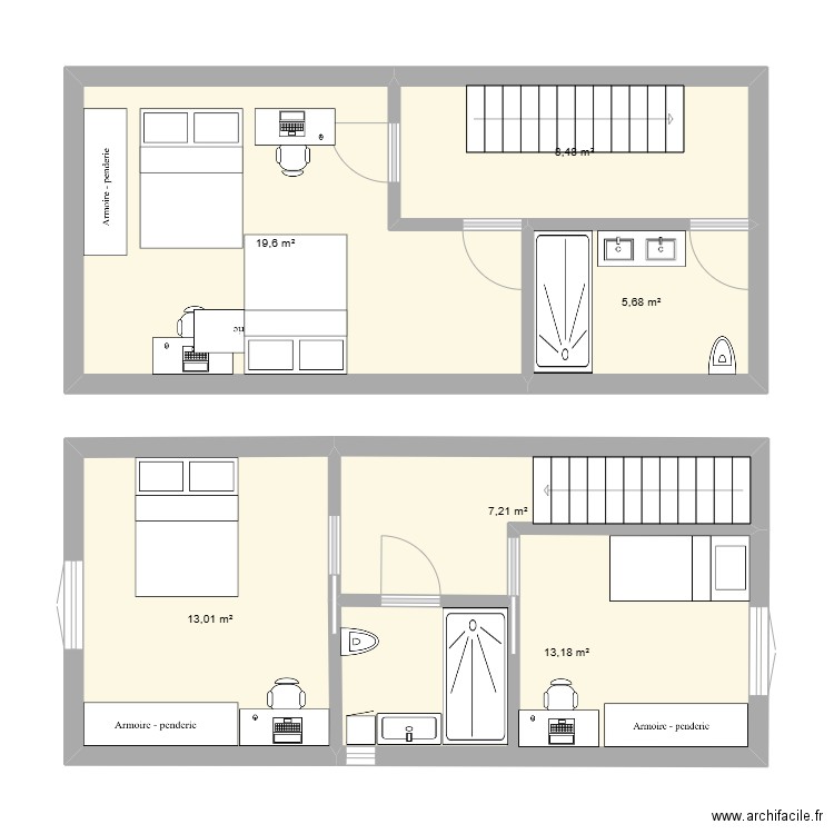 maison marie et benoît. Plan de 0 pièce et 0 m2