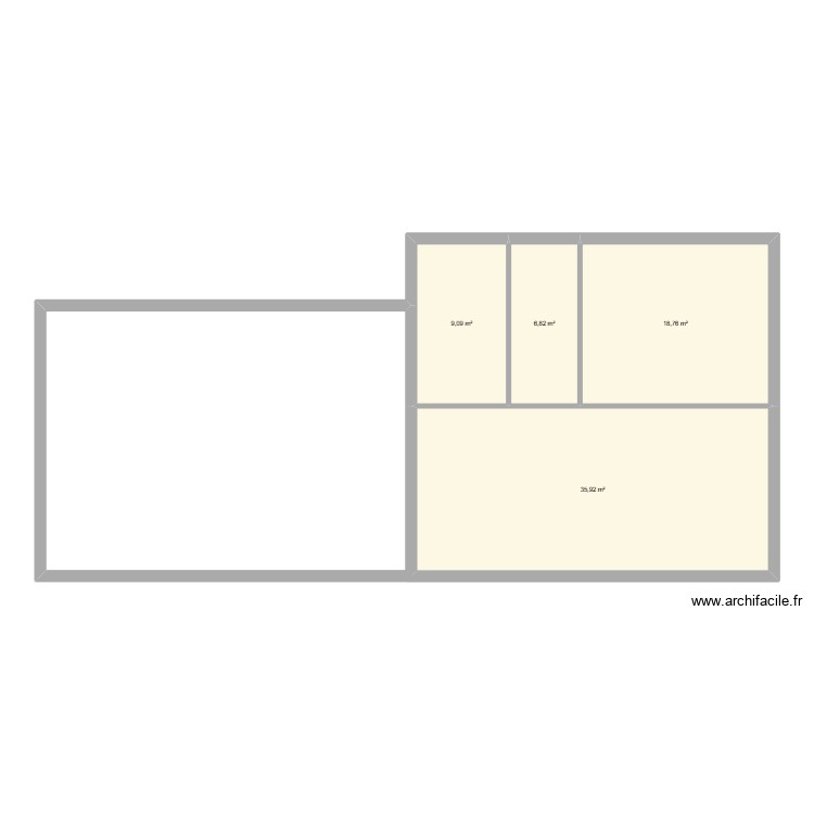 boulangerie RDC. Plan de 0 pièce et 0 m2 boulangerie RDC. Plan de 0 pièce et 0 m2