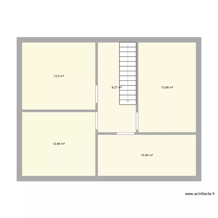 1er etage MAISON. Plan de 1er etage MAISON. Plan de