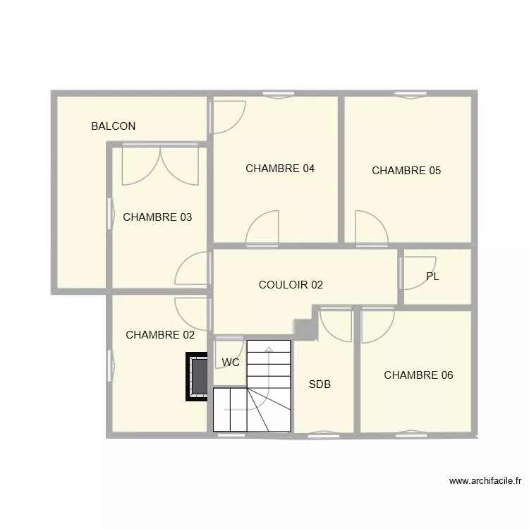 RODILHAN ETAGE GAYE. Plan de 12 et 41 m² RODILHAN ETAGE GAYE. Plan de 12 et 41 m²
