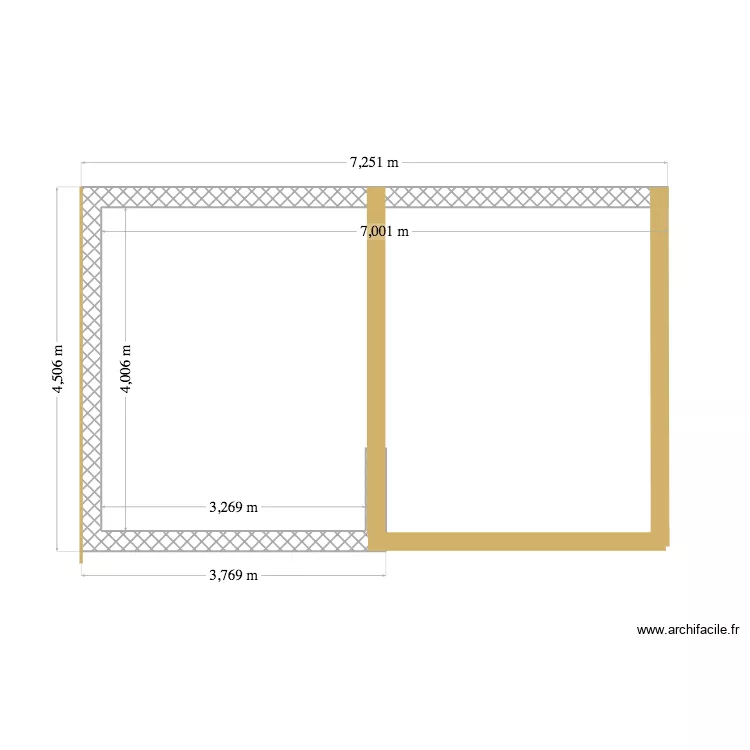 Base cuisine. Plan de 