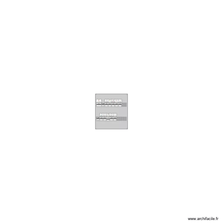coffret 2 florine. Plan de coffret 2 florine. Plan de