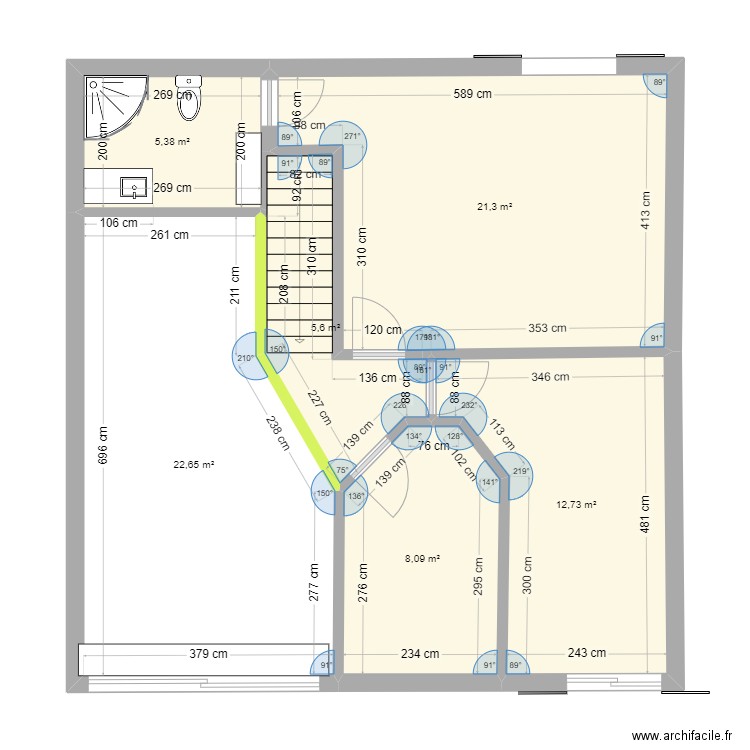 Quintire_étage. Plan de 0 pièce et 0 m2