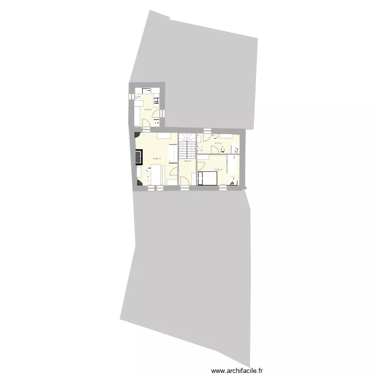 ile de batz actuel. Plan de 