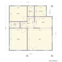plan 2 chambres