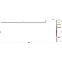 Projet bâtiment avant agencement portes
