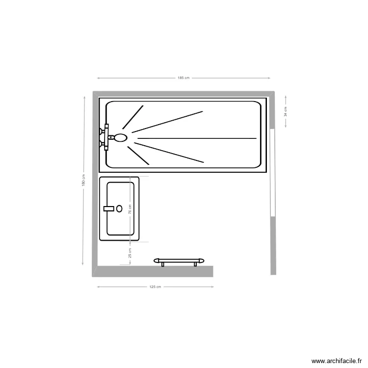 DAUVILLIERS. Plan de DAUVILLIERS. Plan de