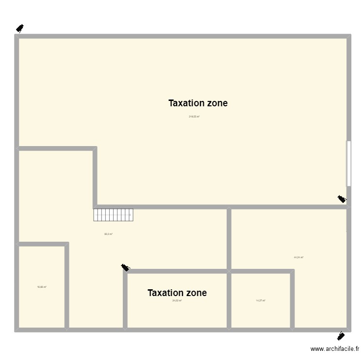 Hasselt. Plan de 6 pièces et 401 m2