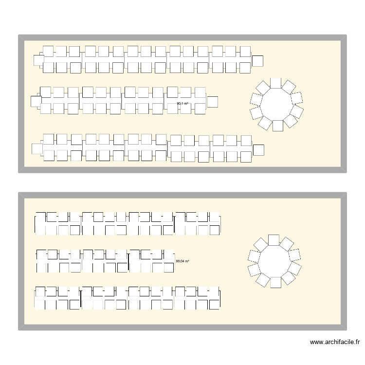 plan salle mariage. Plan de 0 pièce et 0 m2