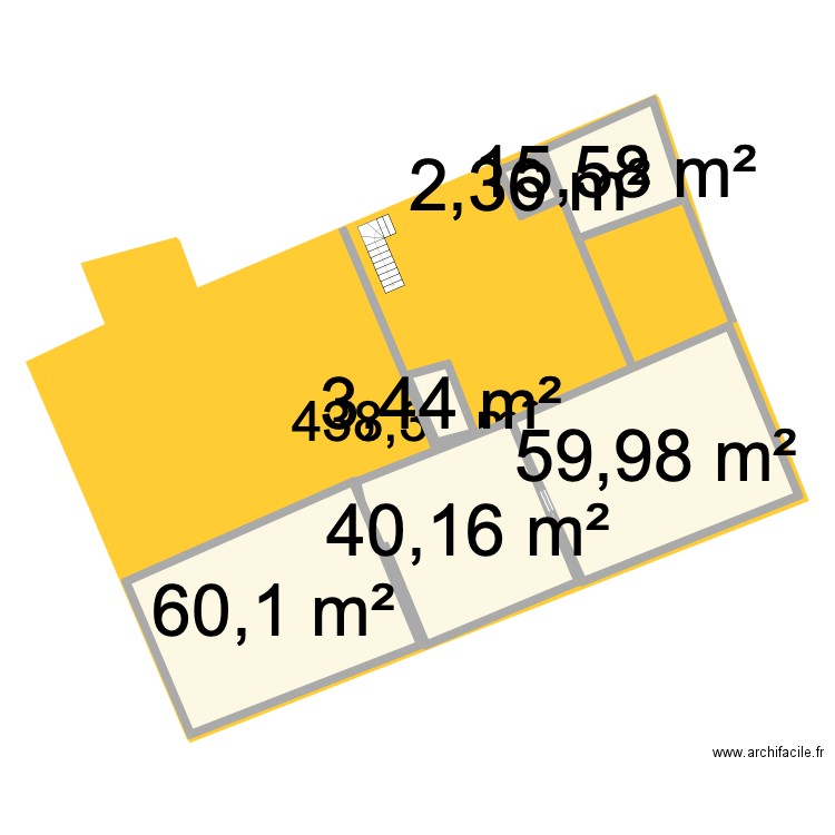 MAISON 1. Plan de 12 pièces et 304 m2