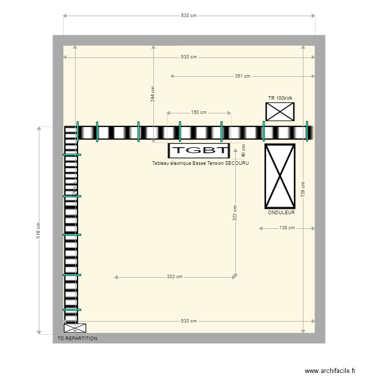 TGBT CELIO. Plan de 0 pièce et 0 m2