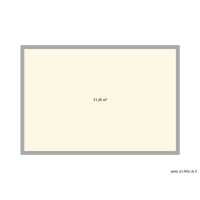 plan d'une 2 pieces