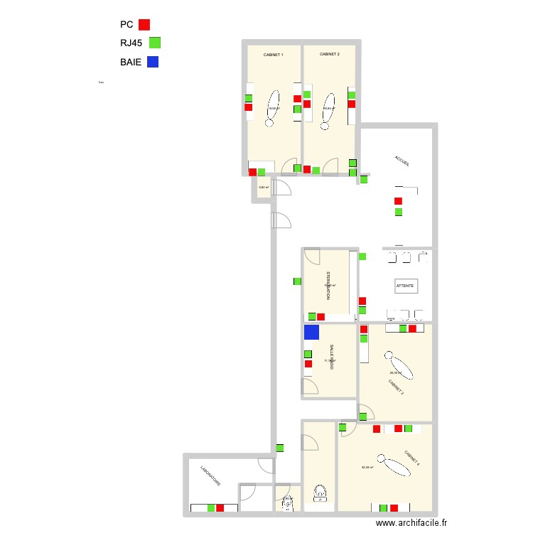 CARIS. Plan de 0 pièce et 0 m2