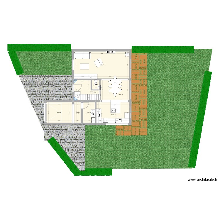 Chéreng - Actuel2. Plan de 9 pièces et 148 m2