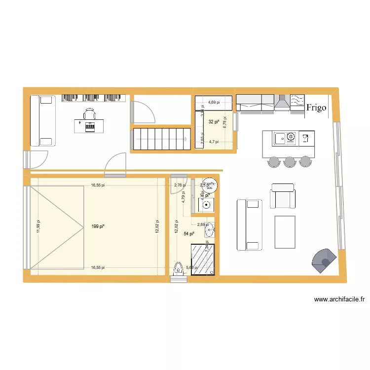 maison des iles 2. Plan de 4 et 27 m² maison des iles 2. Plan de 4 et 27 m²