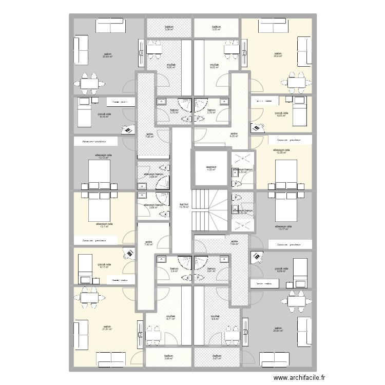 celaliye 1263/3 normal kat. Plan de 0 pièce et 0 m2