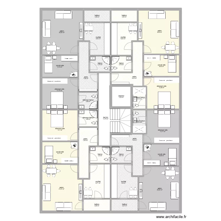 celaliye 1263/3 normal kat. Plan de celaliye 1263/3 normal kat. Plan de