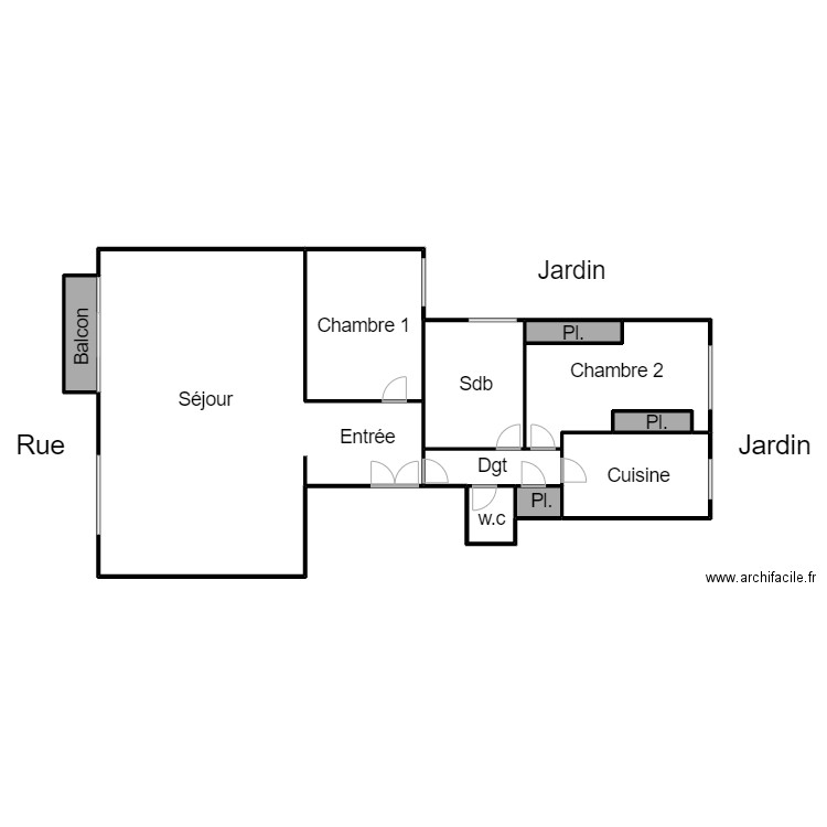 AUBRY2. Plan de 11 pièces et 614 m2