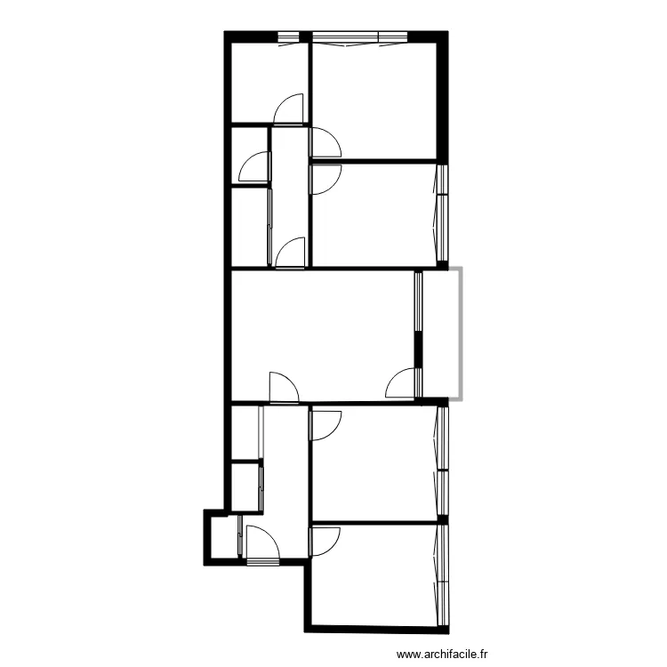 MARTIN Claudie. Plan de 