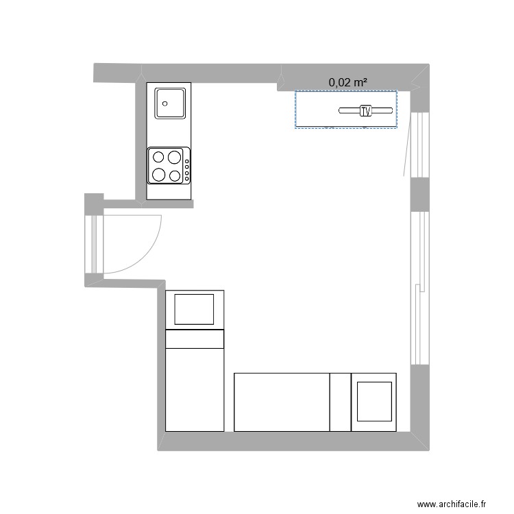 cuisine St Maxime amenagement actu. Plan de 0 pièce et 0 m2