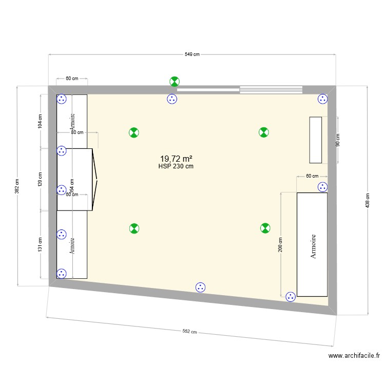 cabanon. Plan de 0 pièce et 0 m2