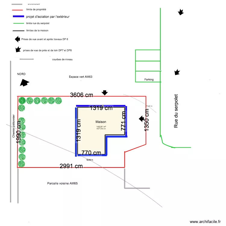 montaigu. Plan de montaigu. Plan de