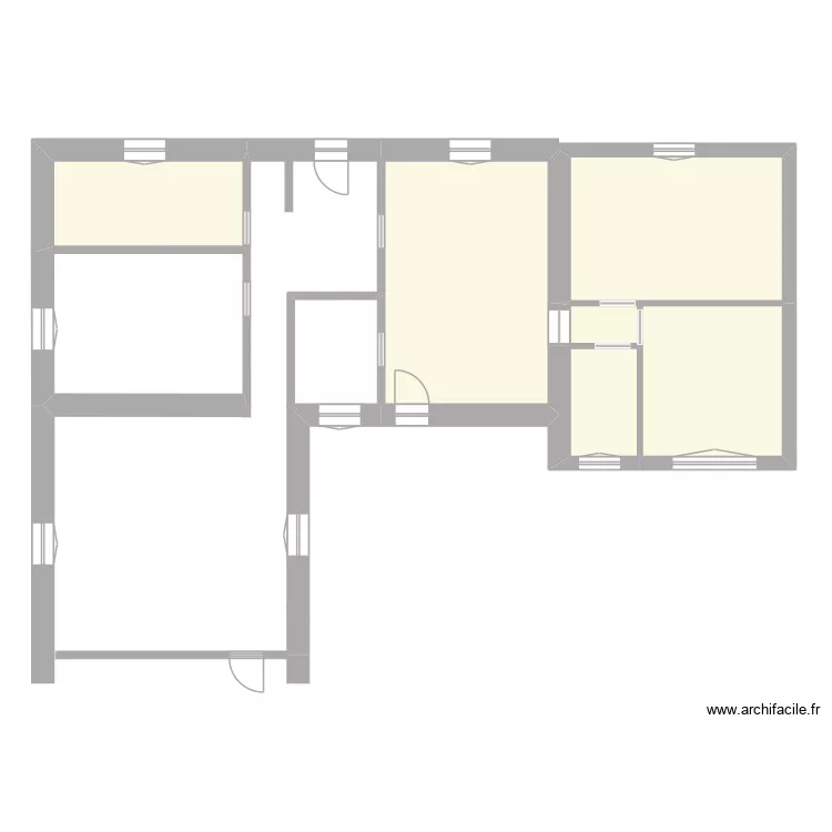 PLAN ST MARTIN. Plan de 6 et 65 m² PLAN ST MARTIN. Plan de 6 et 65 m²