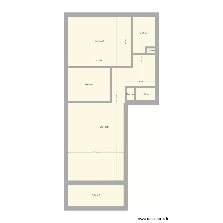 2p5 Belmont 66. Plan de 