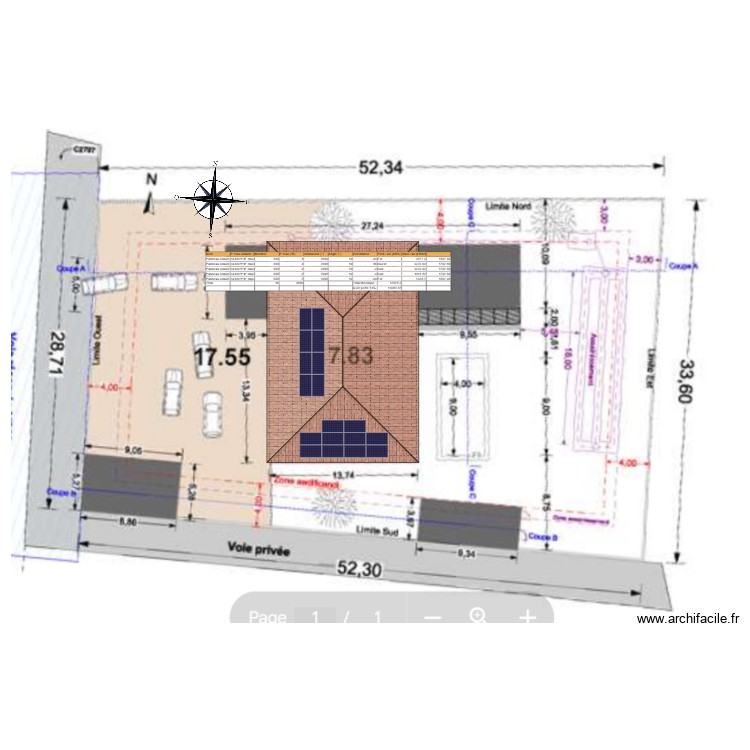 porto vecchio 2. Plan de 0 pièce et 0 m2