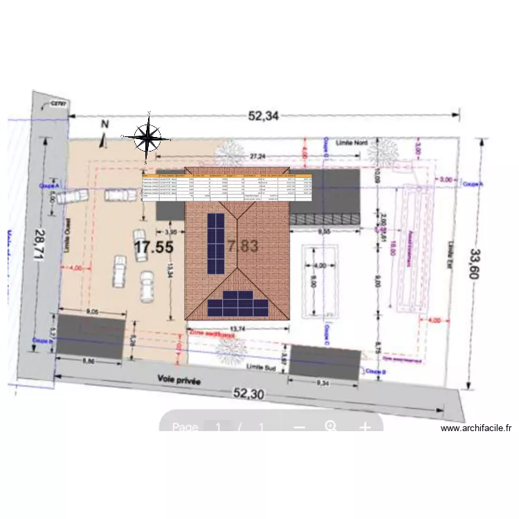 porto vecchio 2. Plan de 