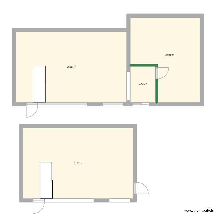 vito. Plan de 4 pièces et 109 m2