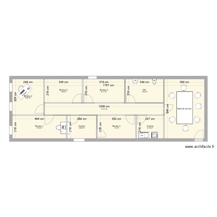 MFS Annexe Mairie. Plan de 0 pièce et 0 m2