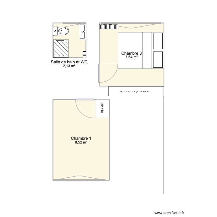 Maison 2e. Plan de 0 pièce et 0 m2