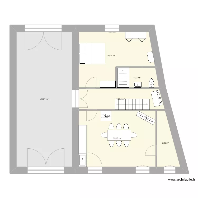 B MOR. Plan de B MOR. Plan de