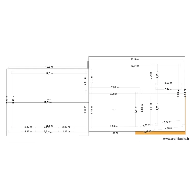 jean et dominique. Plan de 2 et 139 m² jean et dominique. Plan de 2 et 139 m²