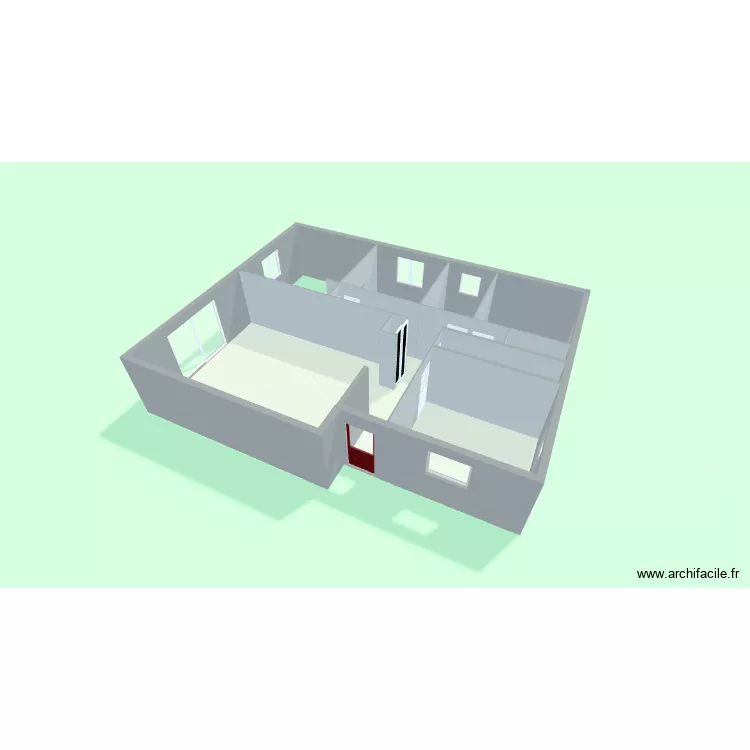 maison rdc. Plan de 7 et 80 m² maison rdc. Plan de 7 et 80 m²