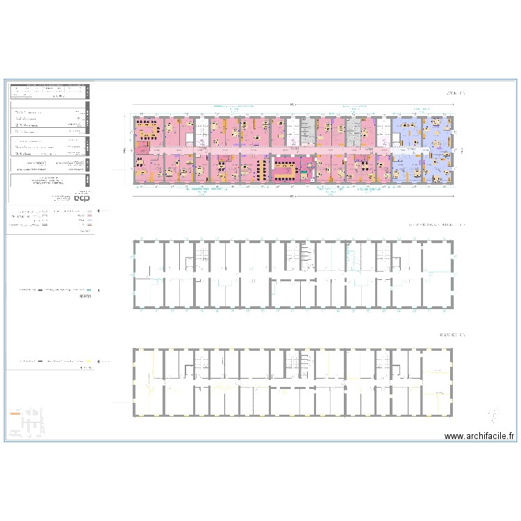 R+3. Plan de 0 pièce et 0 m2