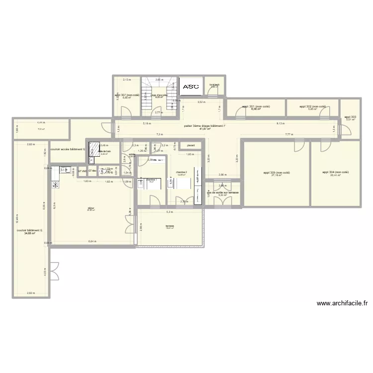 les seigneurales. Plan de 24 et 275 m² les seigneurales. Plan de 24 et 275 m²