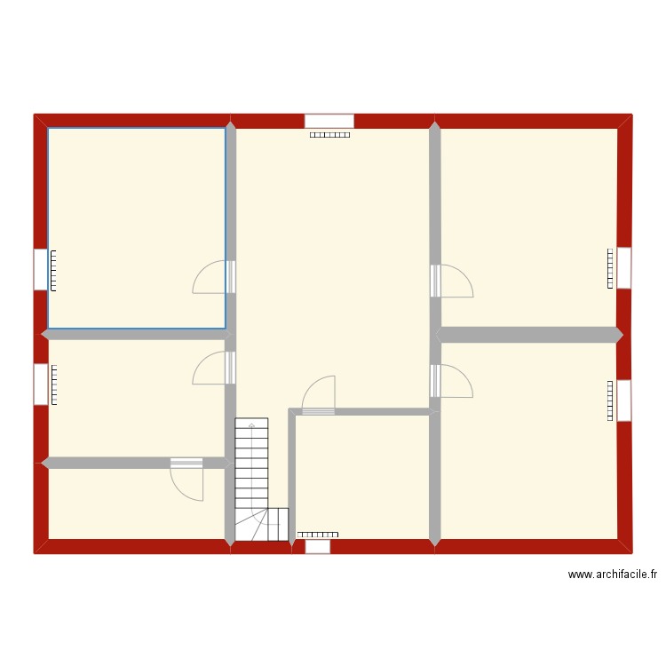 ETAGE. Plan de 0 pièce et 0 m2