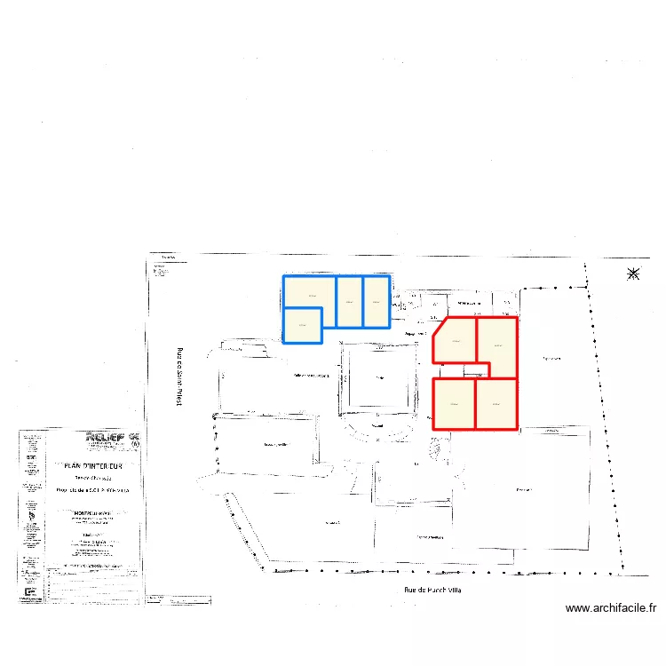 plan deuxieme version. Plan de 