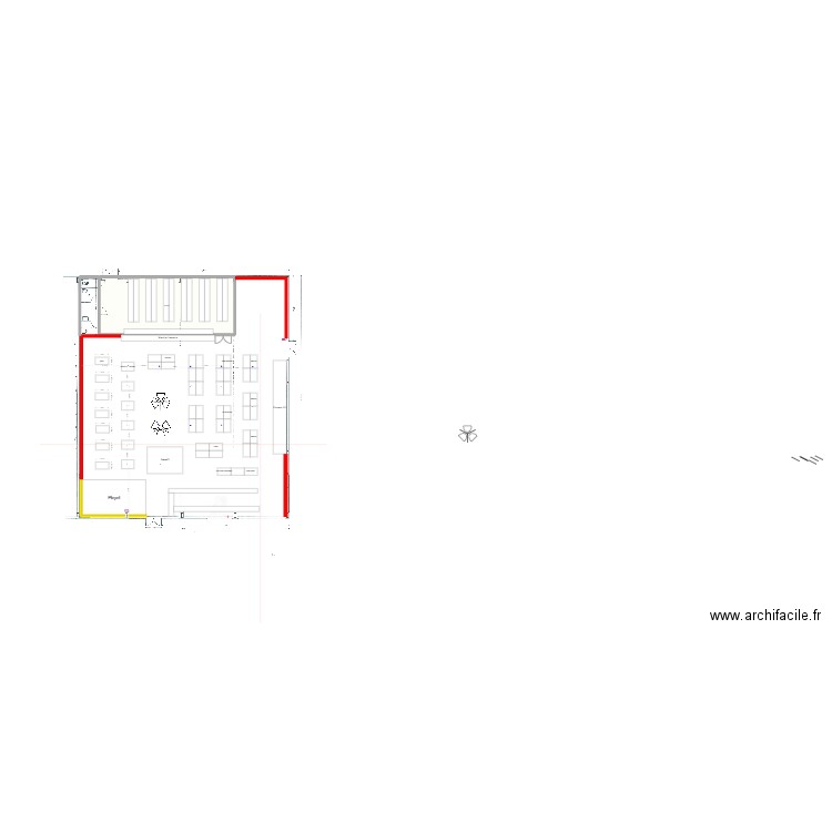 Reims 2. Plan de 4 pièces et 177 m2
