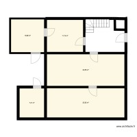 Plan d\'installation éléctrique habitation - rez-de-chaussée