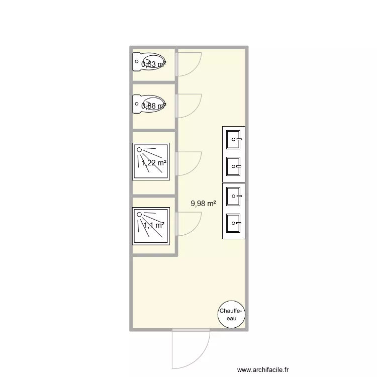 ENF CHANTIER IRIGNY 69450. Plan de 