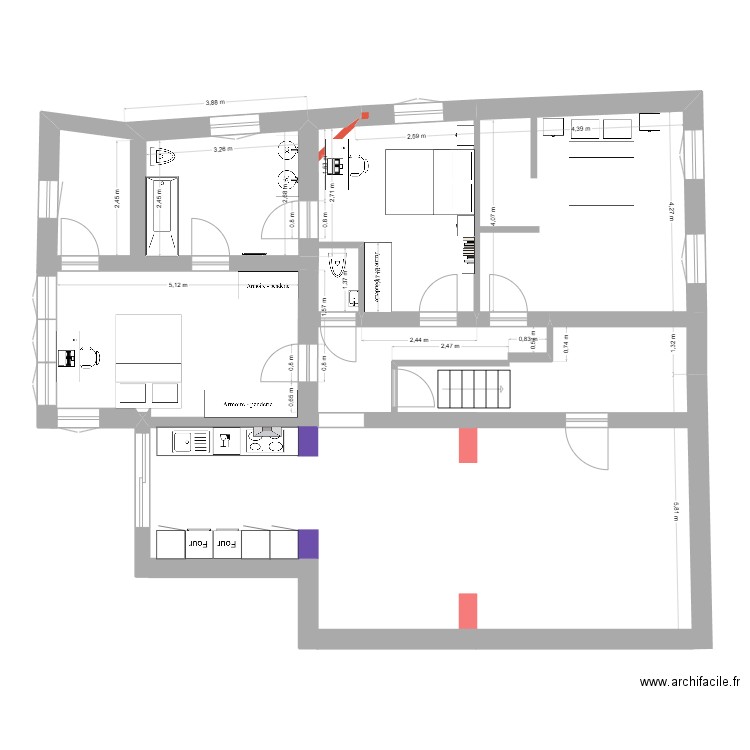 Rez. Plan de 0 pièce et 0 m2