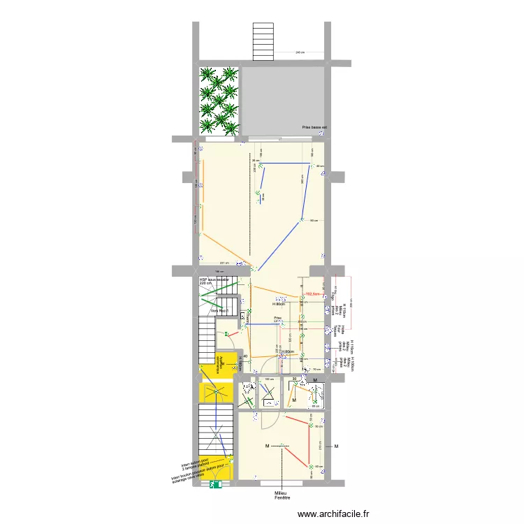 Banning 83 Bel &eacute;tage Elec. Plan de 0 pièce et 0 m2