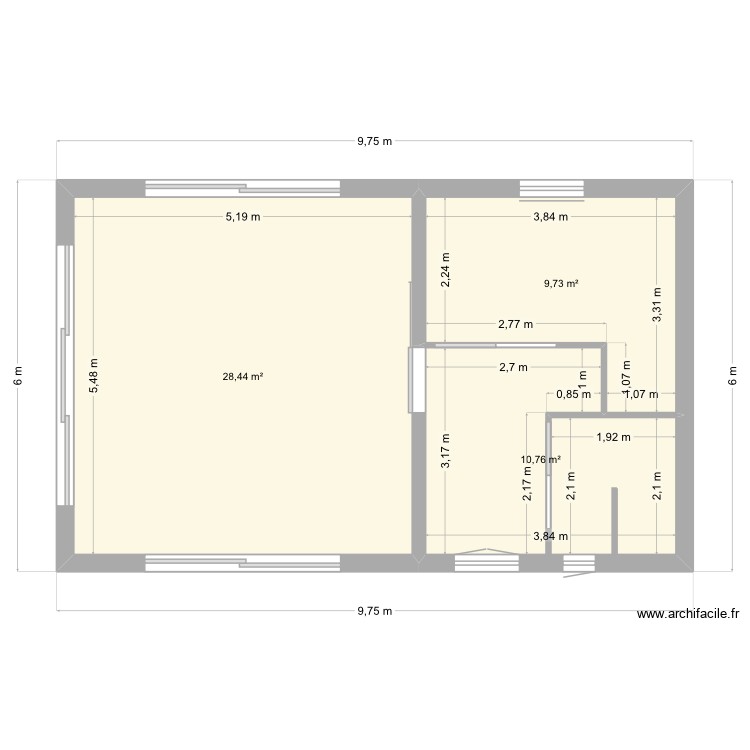 Poulailler. Plan de 0 pièce et 0 m2 Poulailler. Plan de 0 pièce et 0 m2