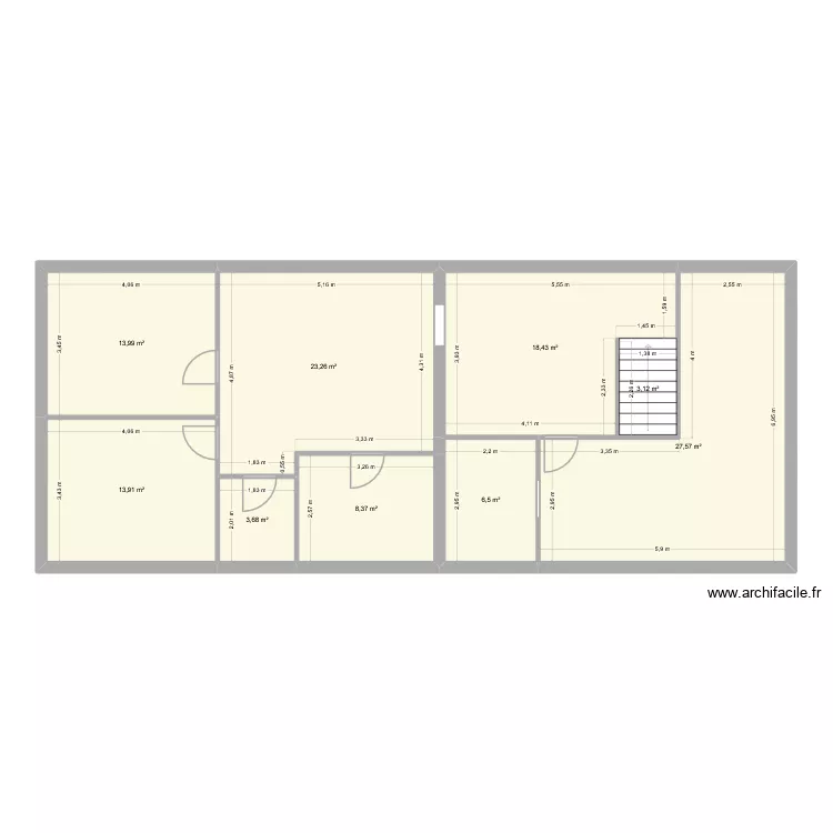 Hernandez. Plan de 17 et 235 m² Hernandez. Plan de 17 et 235 m²