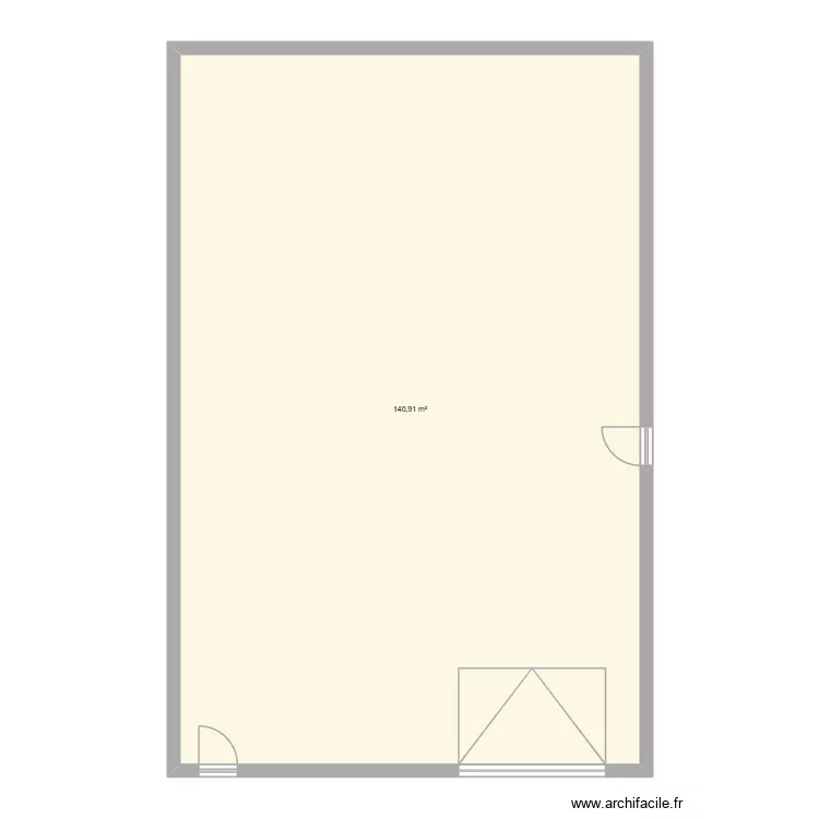 Garage agricole 32x50. Plan de 1 et 141 m² Garage agricole 32x50. Plan de 1 et 141 m²